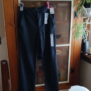 Lee Dark Checkered Trousers